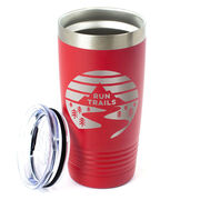 Running 20oz. Double Insulated Tumbler - Run Trails Sunset