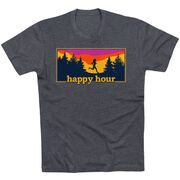 Running Short Sleeve T-Shirt - Happy Hour