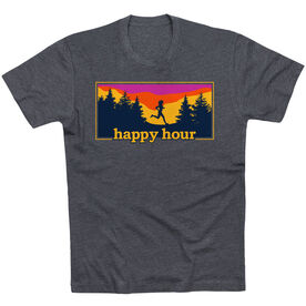 Running Short Sleeve T-Shirt - Happy Hour