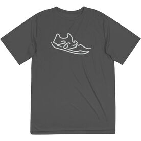 Men's Running Short Sleeve Performance Tee - 26.2 Run Shoe