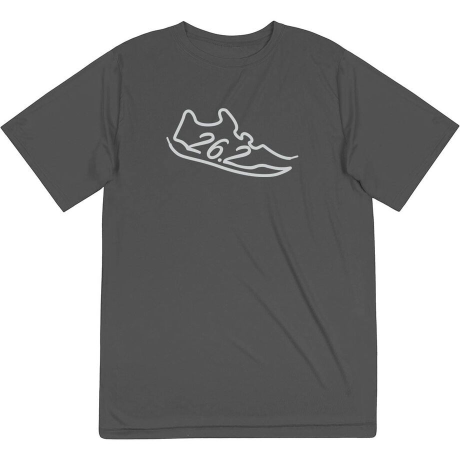 Men's Running Short Sleeve Performance Tee - 26.2 Run Shoe