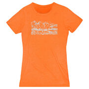 Women's Everyday Runners Tee - Ultra Runner Sketch