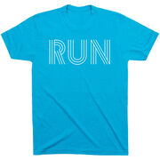 Running Short Sleeve T-Shirt - Run Lines