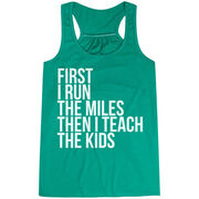 Flowy Racerback Tank Top - Then I Teach The Kids