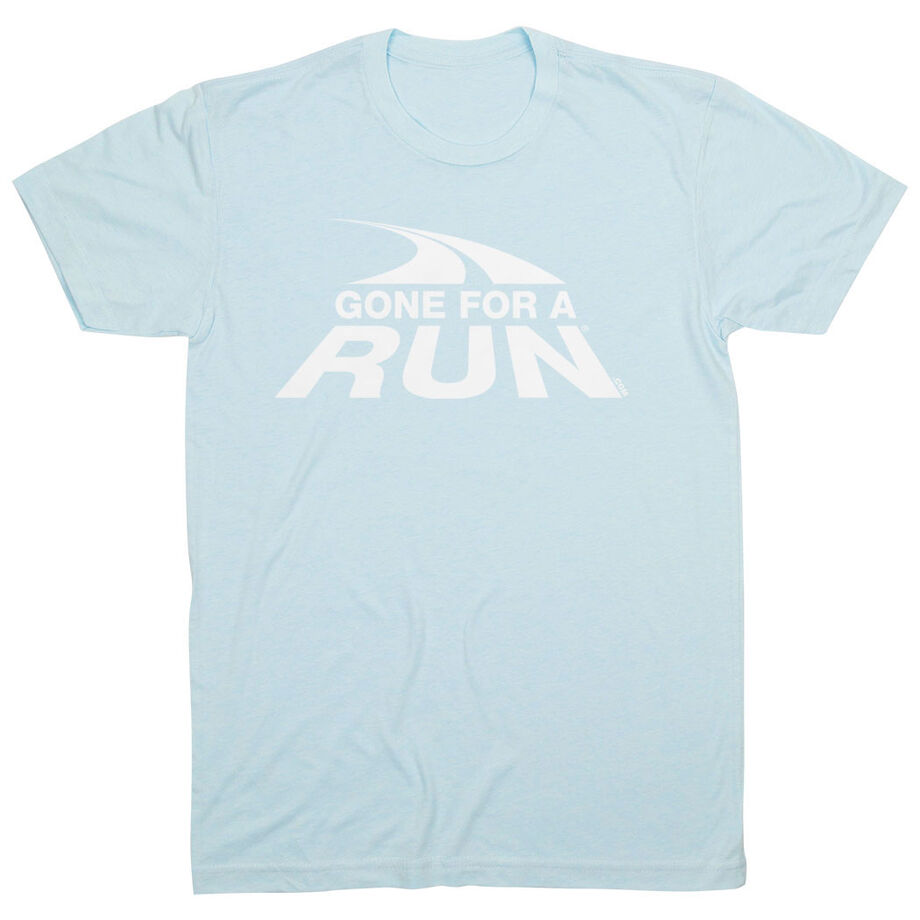 Running Short Sleeve T- Shirt - Gone For a Run® White Logo