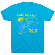 Running Short Sleeve T-Shirt - Boston Route