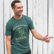 Running Short Sleeve T-Shirt - Born to Dilly Dally