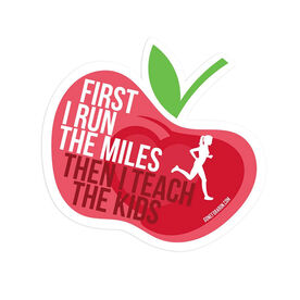 Running Stickers - Then I Teach The Kids (Set of 2)