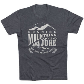 Running Short Sleeve T-Shirt - Running Mountains
