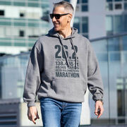 Statement Fleece Hoodie -  26.2 Math Miles