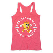 Women's Everyday Tank Top - Running My Way to a Beautiful Day