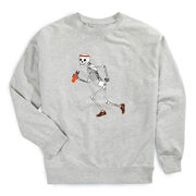 Running Raglan Crew Neck Pullover - Never Stop Running
