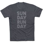 Running Short Sleeve T-Shirt - Sunday Runday (Stacked)