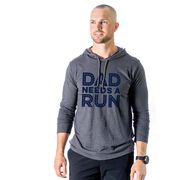 Running Lightweight Hoodie - Dad Needs A Run