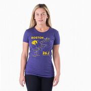 Women's Everyday Runners Tee - Boston Route