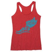 Women's Everyday Tank Top - Winged Foot Inspirational Words