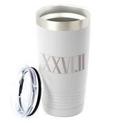 Running 20 oz. Double Insulated Tumbler - 26.2 Roman Numerals