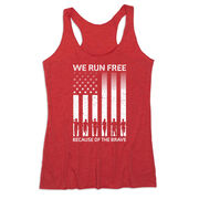 Women's Everyday Tank Top - Because of the Brave