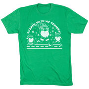 Running Short Sleeve T-Shirt - Runnin' With My Gnomies&reg; - Christmas 2023