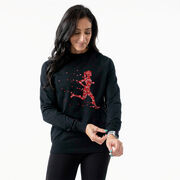 Running Raglan Crew Neck Pullover - Heartfelt Run