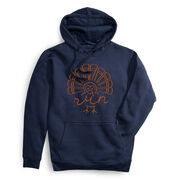 Statement Fleece Hoodie -  Runner Turkey
