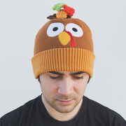 Running Knit Hat - Run Now Gobble Later® Turkey