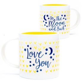 Soleil Home™ Porcelain Mug - Love You to The Moon and Back
