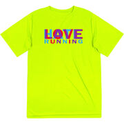 Men's Running Short Sleeve Performance Tee - Love Hate Running