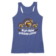 Women's Everyday Tank Top - Run Now Gobble Later Turkey Trot