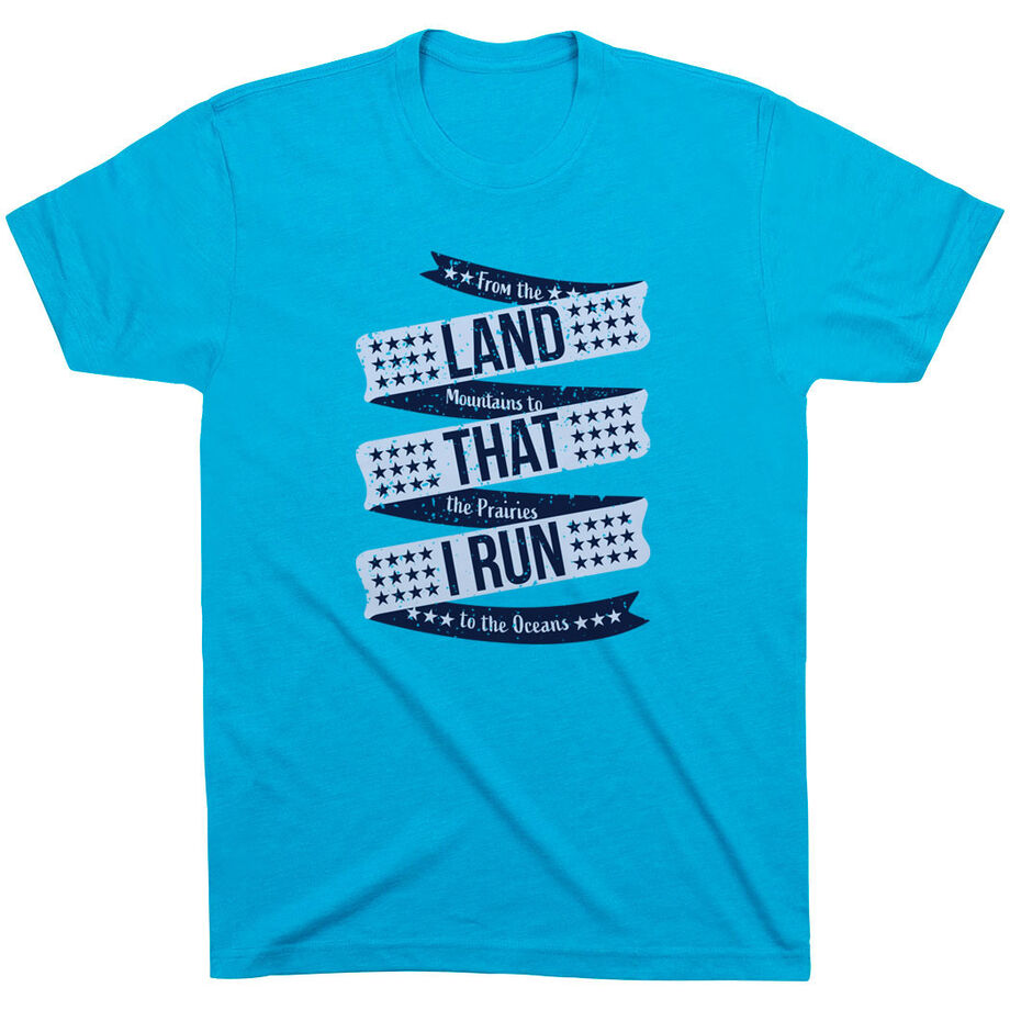 Running Short Sleeve T-Shirt - Land That I Run