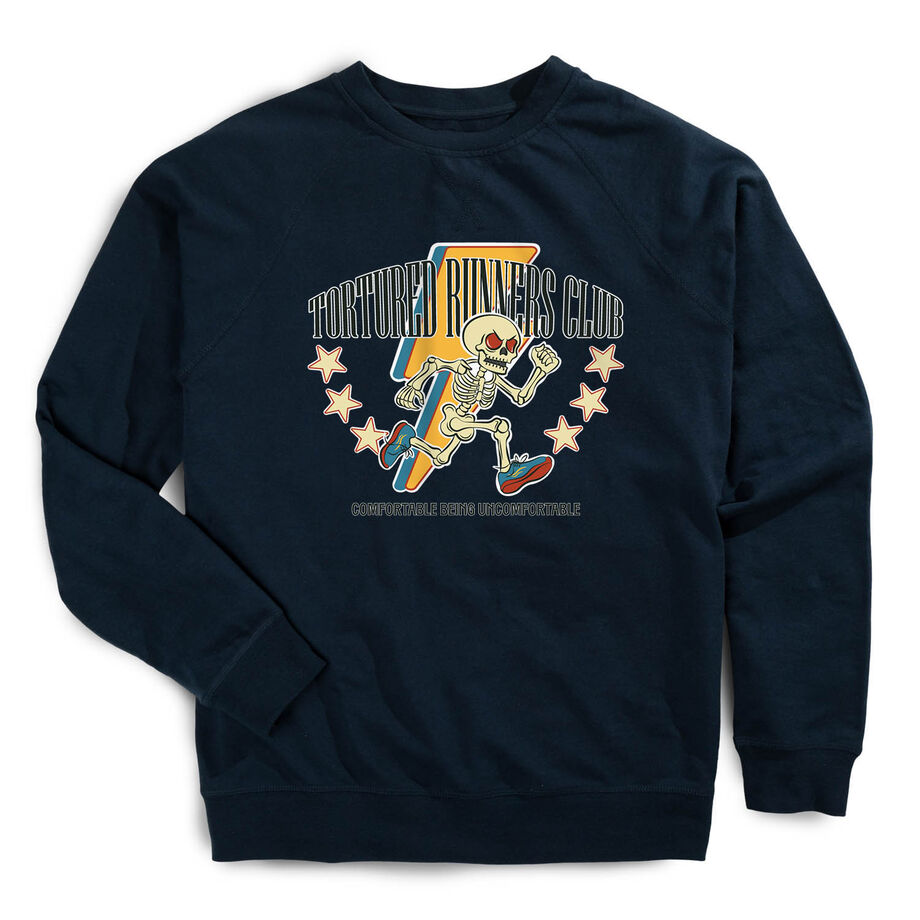 Running Raglan Crew Neck Sweatshirt - The Tortured Runners Club