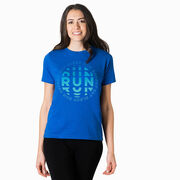 Running Short Sleeve T-Shirt - Eat Sleep Run Repeat