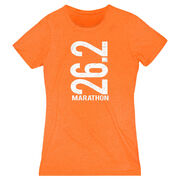 Women's Everyday Runners Tee 26.2 Marathon Vertical