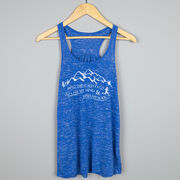 Flowy Racerback Tank Top - Into the Forest I Go