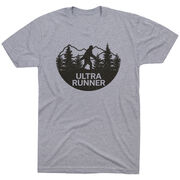 Running Short Sleeve T-Shirt - Ultra Runner Bigfoot