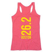 Women's Everyday Tank Top - Boston 26.2 Vertical