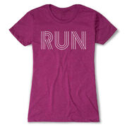 Women's Everyday Runners Tee - Run Lines