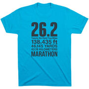 Running Short Sleeve T-Shirt - 26.2 Math Miles