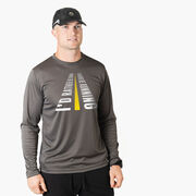 Men's Running Long Sleeve Performance Tee - I'd Rather Be Running