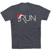 Running Short Sleeve T-Shirt - Let's Run For Christmas