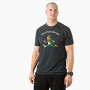 Running Short Sleeve T-Shirt - Mile After Luckin Mile