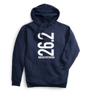 Statement Fleece Hoodie -  26.2 Marathon Vertical