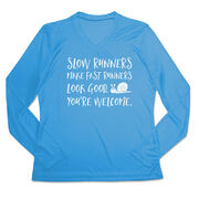 Women's Long Sleeve Tech Tee - Slow Runners