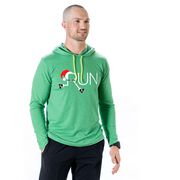 Running Lightweight Hoodie - Let's Run For Christmas