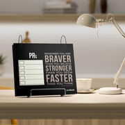 BibFOLIO&reg; Race Bib Album - Braver Stronger Faster