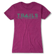 Women's Everyday Runners Tee - Trails Over Treadmills