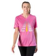 Women's Short Sleeve Tech Tee - I'd Rather Be Running