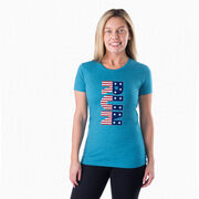 Women's Everyday Runners Tee - Patriotic Run