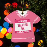 Running Ornament - Personalized My First 5K Shirt