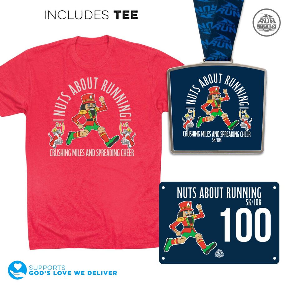 Virtual Race - Nuts About Running 5K/10K